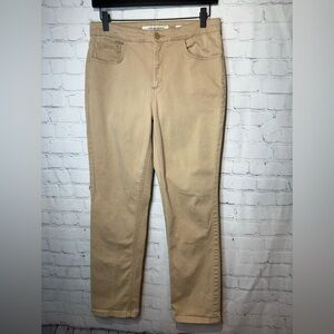 JONES NEW YORK JEANS Lexington Straight size 10 Missy khaki pants